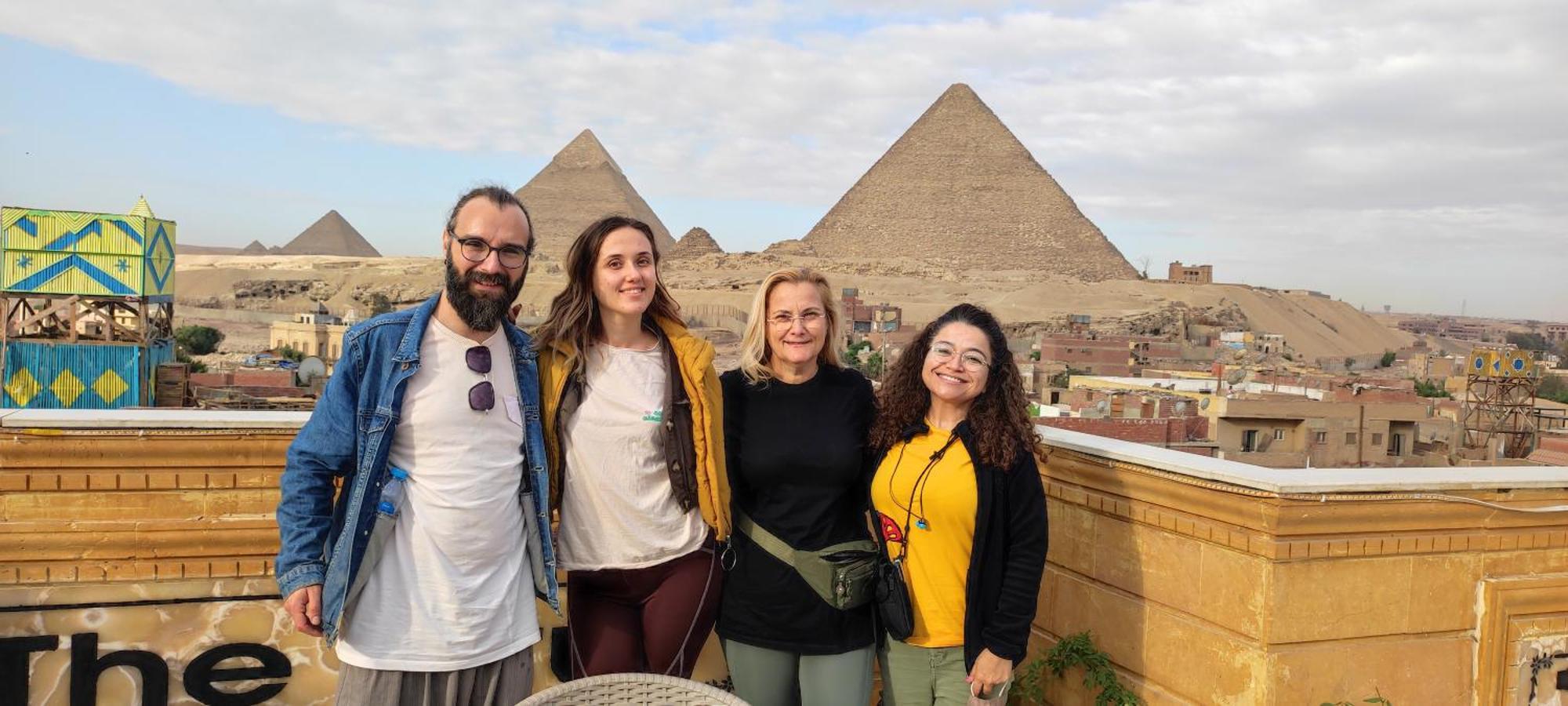 Pyramids Kingdom - Guest House Kafret el-Gabal Exterior photo